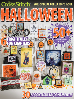  2023 Halloween Special Collector's Issue by Just Cross Stitch  only 6 in stock