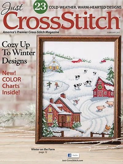 2017 February by Just Cross Stitch   only 1 in stock