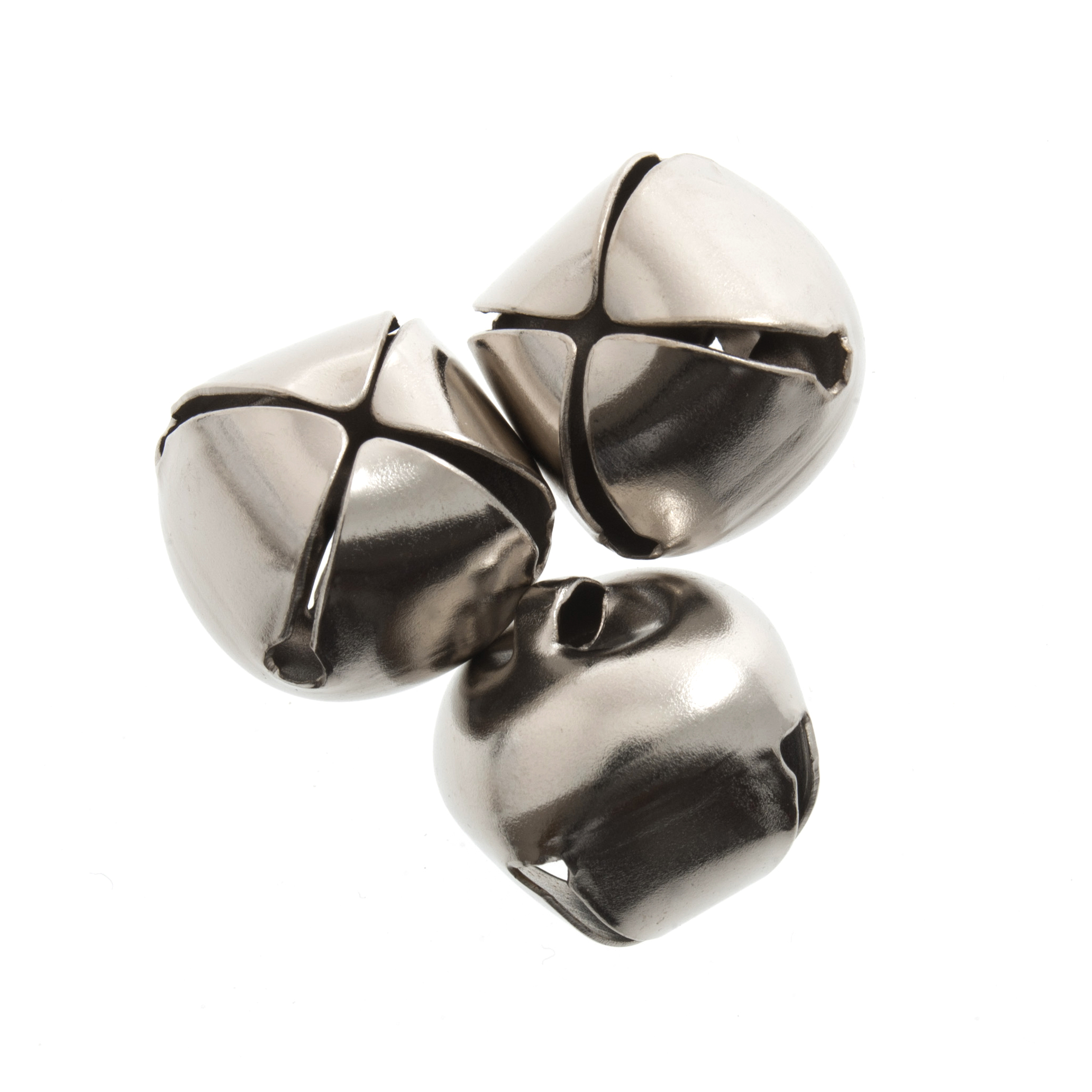 Trimit -  Jingle Bells 10 x  6mm Silver
