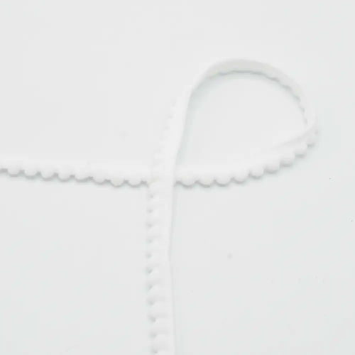 QT - Pom Pom Ribbon - Off White 551 - 4mm - Per Meter 