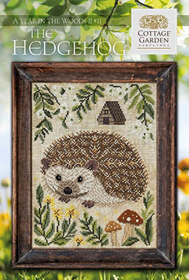 Cottage Garden Samplings  - A Year in the Woods ll  - Series11 -  Hedgehog