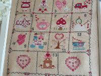 Shabby Valentine's Day Calendar  by Cuore E Batticuore  -   RRP £14.00