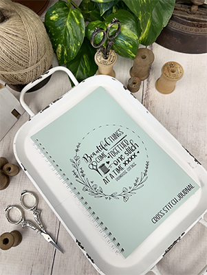 Beautiful Things Come Together One Stitch At A Time - Cross Stitch Journal by Primrose Cottage Stitches  -  RRP £17.00
