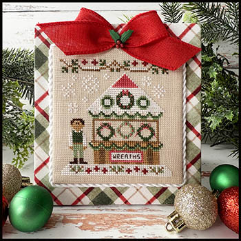 Country Cottage Needlework  - Christmas Market - Christmas Wreath Stand