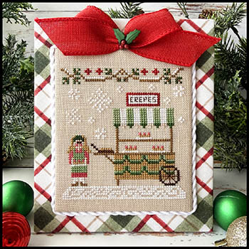 Country Cottage Needlework  - Christmas Market - Crepe Cart