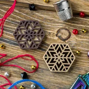  FLMH-052(W) Magnetic double-sided needle holder  by Wonderland Crafts