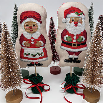  Santa & Mrs Claus by Tiny Modernist -  RRP £13.00