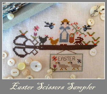 Easter Scissors Sampler by Nikyscreations - RRP £14.00