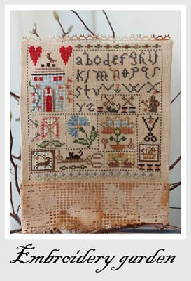Embroidery Garden by Nikyscreations - RRP £14.00