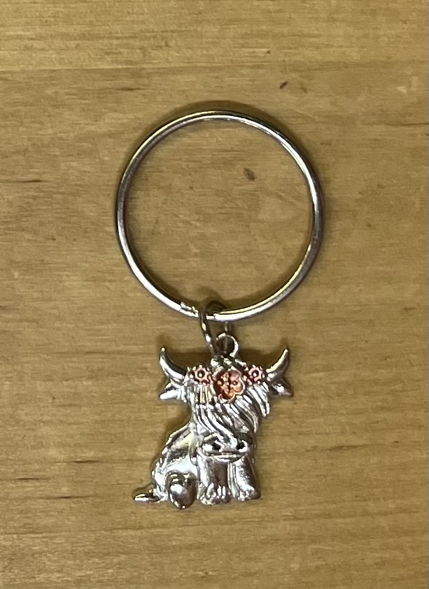 Project Bag Bling - Highland Cow Only 4 in stock by Fancy Yarn