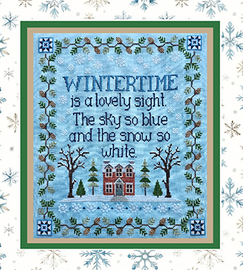 Wintertime Sampler by Waxing Moon Designs - RRP £12.00
