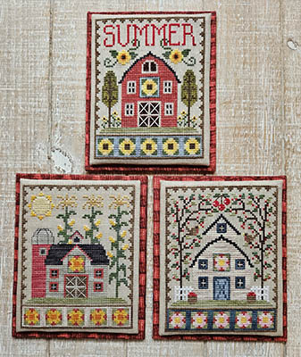 Summer Barn Trio by Waxing Moon Designs - RTP £12.00