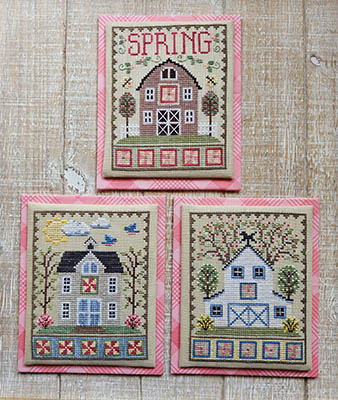 Spring Barn Trio by Waxing Moon Designs - RRP £12.00