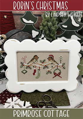 Robin's Christmas by Primrose Cottage Stitches  -  RRP £9.00 